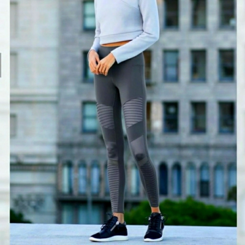 Alo (M) Anthracite Moto legging